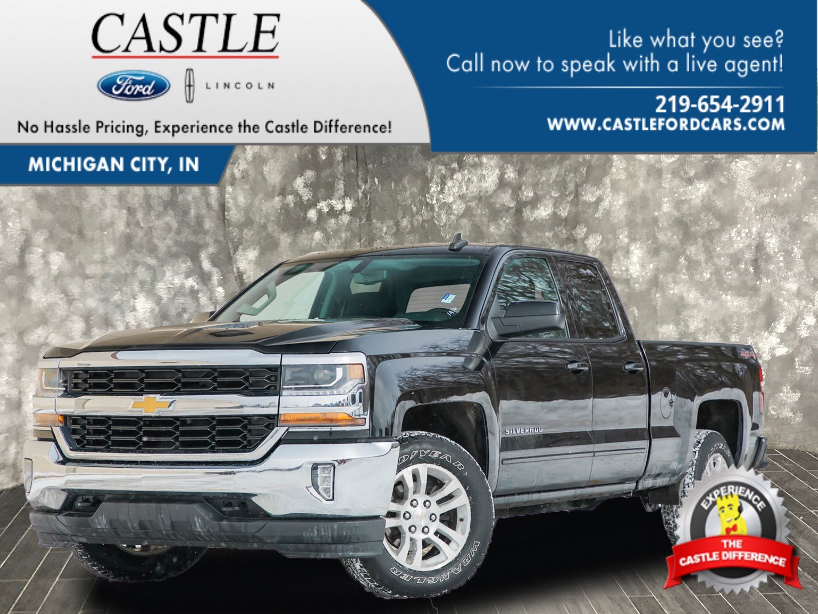 Pre-Owned 2016 Chevrolet Silverado 1500 LT
